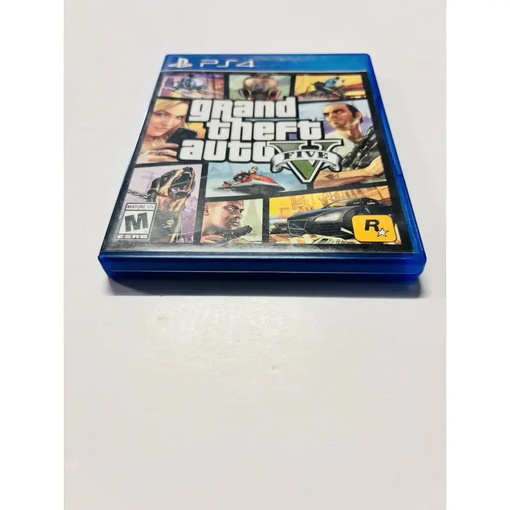 Grand Theft Auto V, GTA 5 (Sony PlayStation 4, 2014) - Complete Tested Works VG